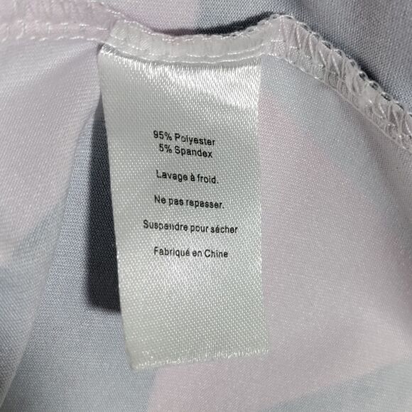 Yatta‎ Golf Polo Shirt Mens Medium Performance Stretch Abstract Geometric - Picture 11 of 14